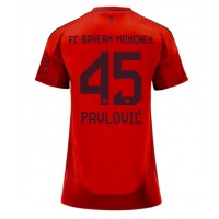 Maglia Calcio Bayern Munich Aleksandar Pavlovic #45 Prima Divisa Donna 2024-25 Manica Corta